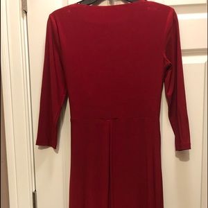Red Chaps Evening Dress